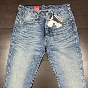 Levi's 501 CT Jeans 34 x 34 Selvedge Denim Tapered Leg Red Tab 27